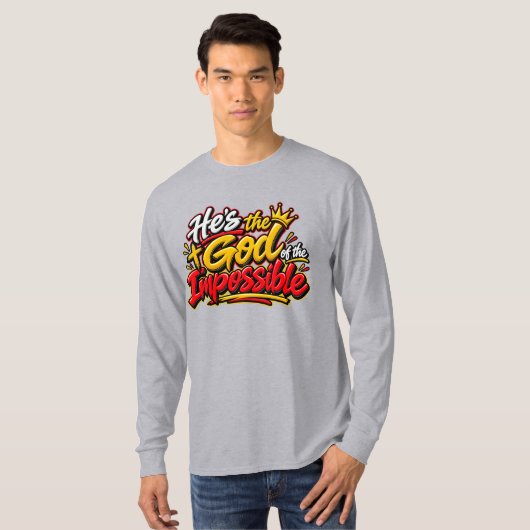 不可能なことの神様 Tシャツ (正面フル)