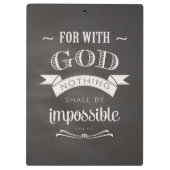 不可能なことはない クリップボード (裏面)