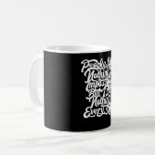 不可能なことはない コーヒーマグカップ (正面左)