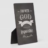 不可能なことはない フォトプラーク (側面)