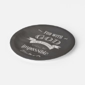 不可能なことはない ペーパープレート (アングル)