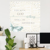 不可能なことはない ポスター (ホームオフィス)