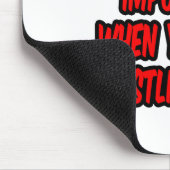 不可能なことはない…レスリング監督 マウスパッド (コーナー)