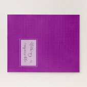 不可能なことはない:紫002 ジグソーパズル (横)