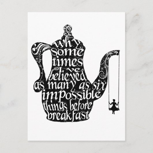 不可能なこと ポストカード (正面)
