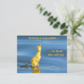 不可能なアヒル ポストカード (スタンド正面)