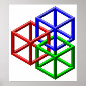 不可能なキューブ ポスター (正面)