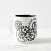 不可能なギアのマグ ツートーンマグカップ (正面左)