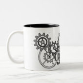 不可能なギアのマグ ツートーンマグカップ (左)