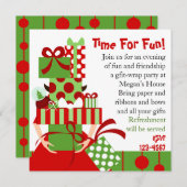 不可能なギフトスタック 招待状 (正面/裏面)