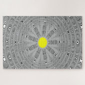 不可能なグラフィックフラクタルフラワー ジグソーパズル (横)