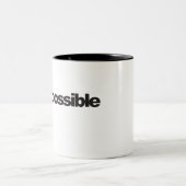 不可能なコーヒー・マグ ツートーンマグカップ (中央)