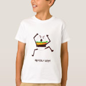 不可能なバーガーのジョーク Tシャツ (正面)