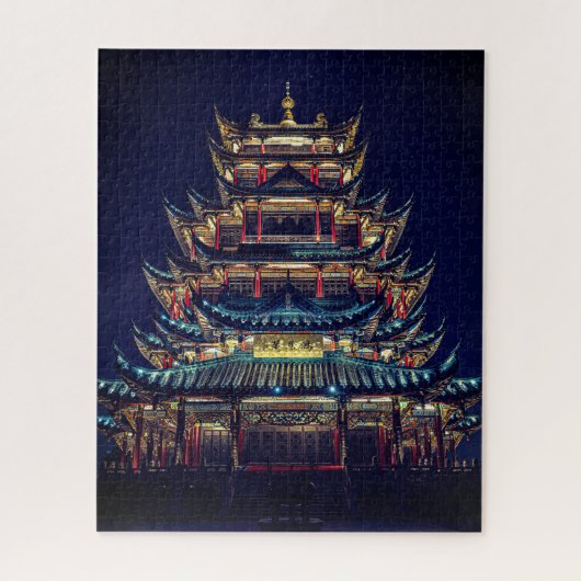 不可能なパズル – アジアテンプル ジグソーパズル (縦)