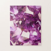 不可能なパズル-アメジストGemマクロ ジグソーパズル (縦)