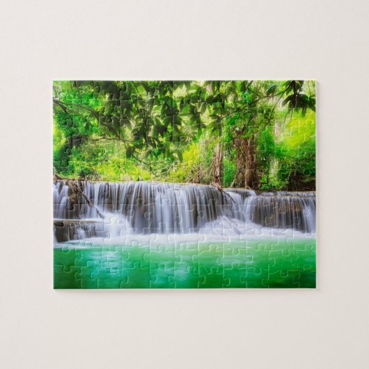 不可能なパズル – ウォーターフォールズジャングル ジグソーパズル (横)