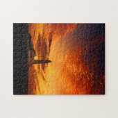 不可能なパズル – サンセットオンザライトハウス ジグソーパズル (横)