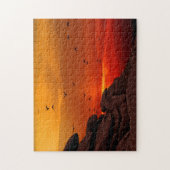 不可能なパズル – サンセットバード ジグソーパズル (縦)