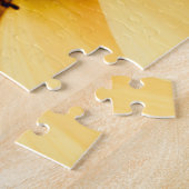 不可能なパズル – マクロヒマワリ ジグソーパズル (側面)