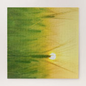 不可能なパズル – 朝の小麦 ジグソーパズル (横)