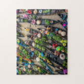 不可能なパズル – 浮動市場 ジグソーパズル (縦)