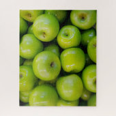 不可能なパズル-緑のリンゴ ジグソーパズル (縦)