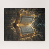 不可能なパズル – 自己読の本 ジグソーパズル (横)