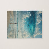 不可能なパズル – 逆さ海 ジグソーパズル (横)