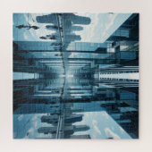 不可能なパズル-鏡都市 ジグソーパズル (横)