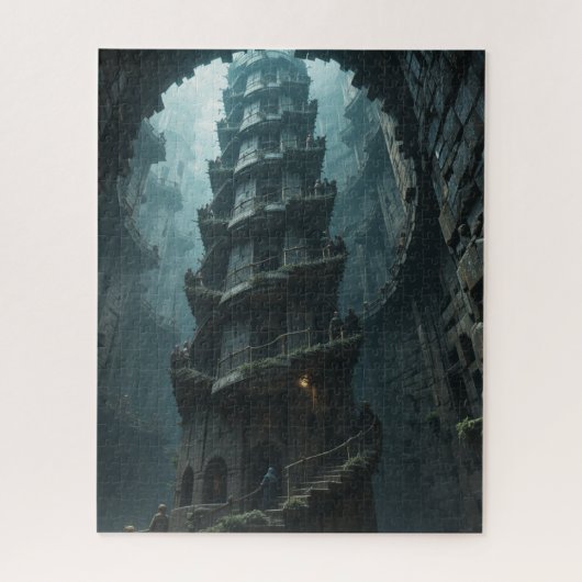 不可能なパズル – 階段のパラドックス ジグソーパズル (縦)