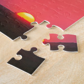 不可能なパズル – 鳥の移動 ジグソーパズル (側面)