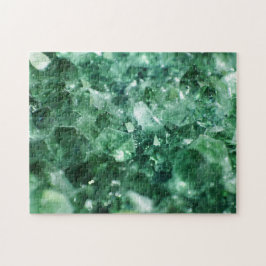 不可能なパズル- Emerald Gem Macro ジグソーパズル