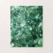 不可能なパズル- Emerald Gem Macro ジグソーパズル (縦)