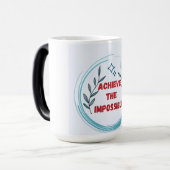 不可能なロゴデザイン モーフィングマグカップ (正面左)