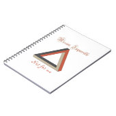 不可能な三角形 ノートブック (左側)