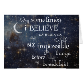 不可能な事の星カード