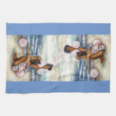 不可能な人々を征服する キッチンタオル (横)