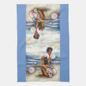 不可能な人々を征服する キッチンタオル (縦)