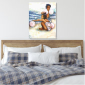 不可能な人々を征服する キャンバスプリント (インサイチュ (寝室))