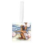 不可能な人々を征服する キューブオーナメント (正面)