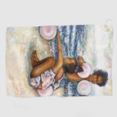 不可能な人々を征服する ゴルフタオル (横)