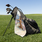 不可能な人々を征服する ゴルフタオル (グリーン)