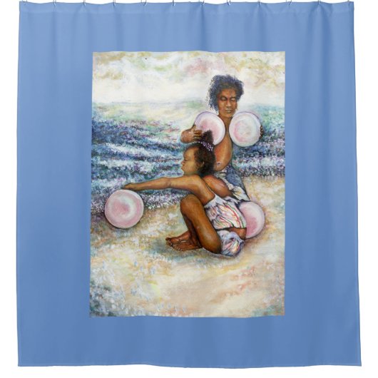 不可能な人々を征服する シャワーカーテン (正面)