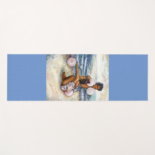 不可能な人々を征服する ヨガマット (正面(横))