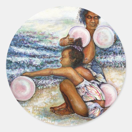 不可能な人々を征服する ラウンドシール (正面)