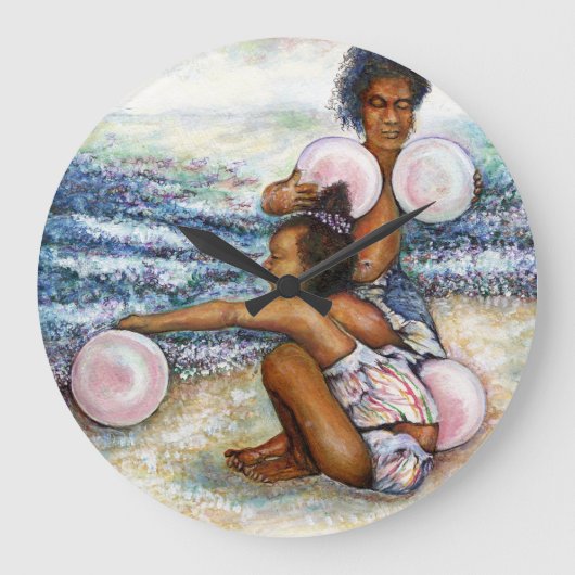 不可能な人々を征服する ラージ壁時計 (正面)