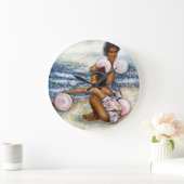 不可能な人々を征服する ラージ壁時計 (ホーム)