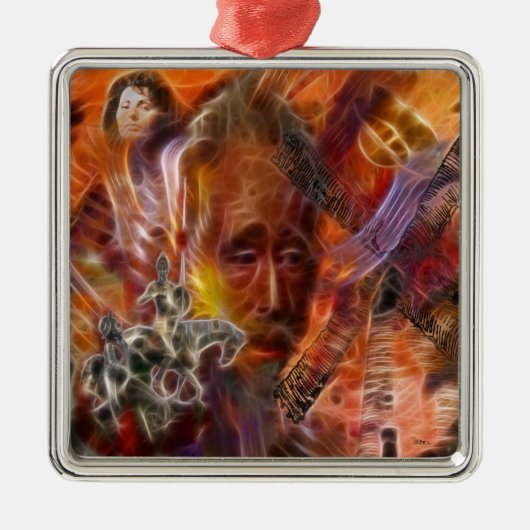 不可能な夢 メタルオーナメント (正面)