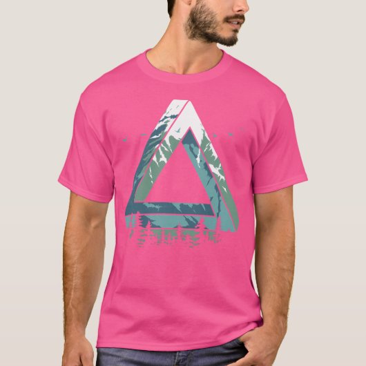 不可能な山 Tシャツ (正面)