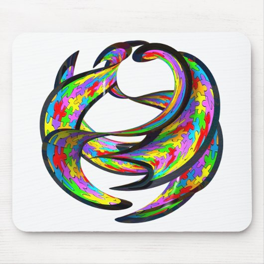 不可能な幾何学 マウスパッド (正面)